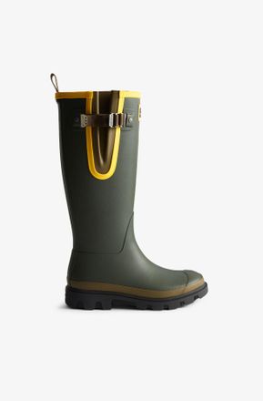Ganni Green x Hunter Downpour Tall Boots in - Size 36 Rubber