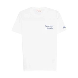 MC2 Saint Barth T-Shirts, male, White, Size: L Portofino T-shirt