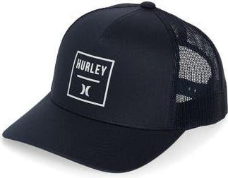 Hurley Square Trucker Hat in Navy at Nordstrom Rack