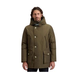 Woolrich Arctic Parka - Heren - Jassen - Groen - Maat: XL Leer