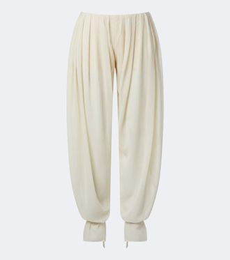 De La Vali Ines chiffon balloon pants