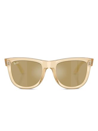 Ray-Ban Wayfarer Reverse square-frame sunglasses - unisex - Nylon - 53 - Yellow