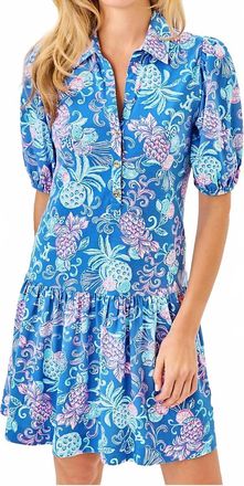Lilly Pulitzer Bingley Mini Dress In Citrus Crush