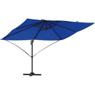 vidaXL Parasol Roma De Brazo Lateral Negro 352 X 251 X 260 Cm Vidaxl