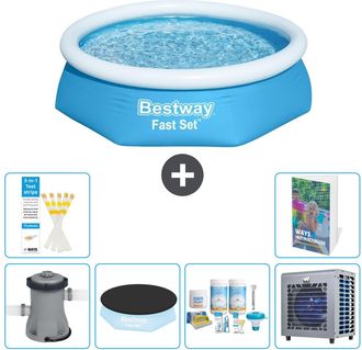 Bestway Piscina Bestway Fast Set Redonda - 244x61 Cm - 7-piezas S264