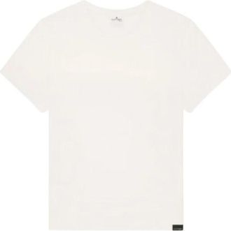 Courr&egrave;ges Tee Shirt H&eacute;ritage - Dames - T-shirts - Wit - M - Tops