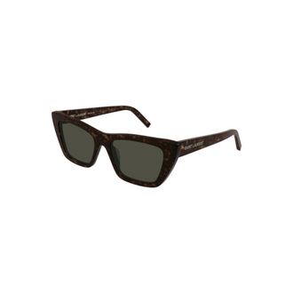 Saint Laurent 276 Mica 033 Sunglasses - female - Saint Laurent - Sunglasses - Brown - 55 MM - Accessories