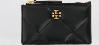 Tory Burch Portacarte di credito Kira Diamond Tory Burch in pelle matelass&egrave;