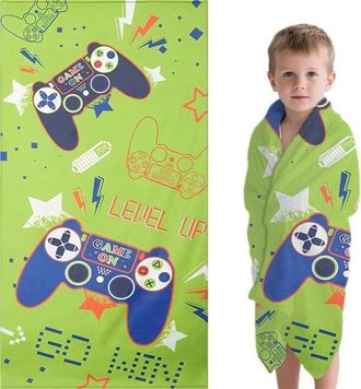 OEM 1 Pieza, Toalla De Ba&ntilde;o Infantil, Set De Playa, Toalla De Playa Infantil, Toalla De Playa, Unisex, Verde, 80 X 150 Cm, La Playa, La Piscina