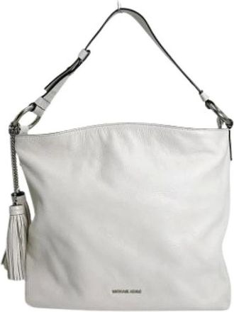Michael Kors Pre-owned Shoulder Bags, female, White, Size: ONE SIZE Pre-owned Tote Bag