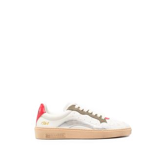 Dsquared2 Cracked-effect Panelled Sneakers