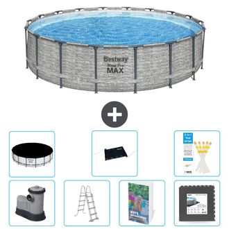 Bestway Piscina Bestway Steel Pro Max Redonda - 549x122 Cm - 8-piezas S543