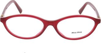 Miu Miu Optical Frame - Dames - Brillen - Roze - ONE Size - Accessoires