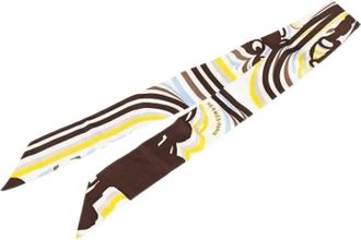 Hermès Pre-owned Scarves, female, Multicolor, Size: ONE SIZE Pre-owned Silk Scarf