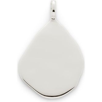 Monica Vinader Siren Teardrop Pendant Charm in Sterling Silver at Nordstrom Rack