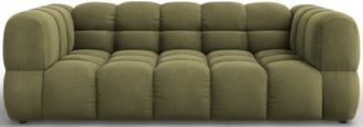 BLOOMINGLOFT 3-Sitzer Designsofa Sky mit Samtbezug
