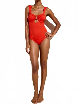 Marie Oliver Cora One Piece Swimsuit In Flame
