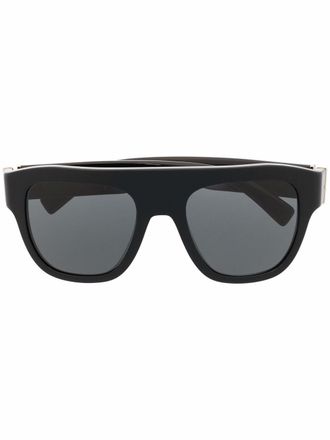 Dolce & Gabbana Eyewear Occhiali da sole oversize - Nero