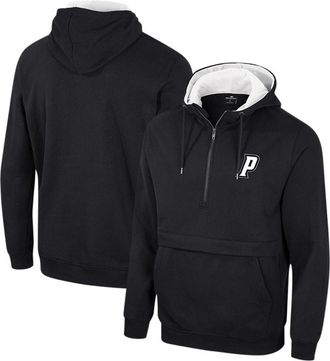Colosseum Mens Colosseum Black Providence Friars Team Half-Zip Pullover Hoodie at Nordstrom, Size Small