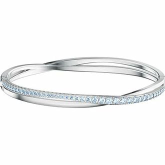 Swarovski Twist Bangle - Dames - Accessoires - Wit - Maat: ONE Size