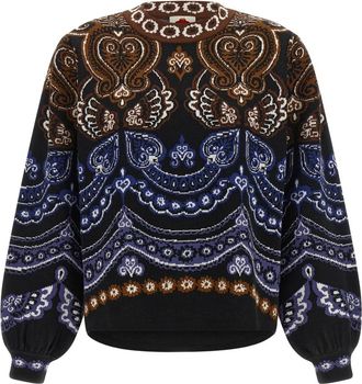 Farm Rio Nicole Sweater - Dames - Ronde hals truien - Veelkleurig - M - Polyester - Truien & Vesten