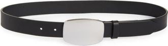 Rag & Bone Wyatt Leather Belt in Black at Nordstrom, Size X-Small