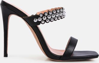 London Rag bandy high heel metal ball sandals
