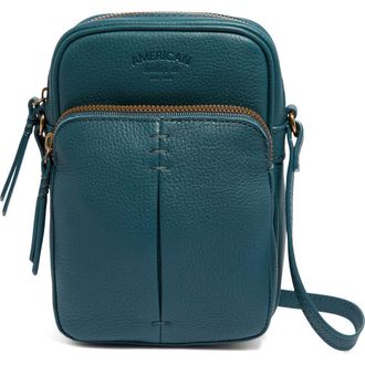 American Leather Co. Cleveland Mini Crossbody Bag in Transform Teal at Nordstrom Rack