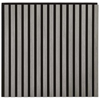 vidaXL Paneles De Pared 8 Pcs Gris 60,5 X 60 Cm Vidaxl