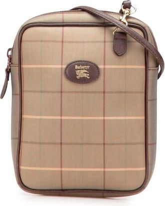 Burberry Pre-owned Burberry Vintage Check Canvas Crossbody 78WJBKWS0L81IOKZ