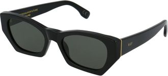 Retro Superfuture Stijlvolle zonnebril voor zonnige dagen - Heren - Zonnebrillen - Zwart - 54 MM - Accessoires