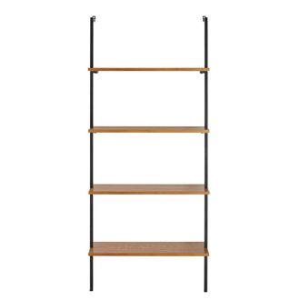 Maisons du monde Estanter&iacute;a de pared vintage de metal negro