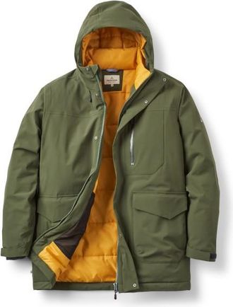 Passenger Rainier Waterproof Parka Parka f&uuml;r Herren | oliv
