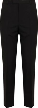 Gucci Wollen broek met paspelzak - Zwart