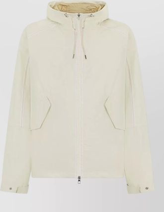 Moncler hooded waterproof jacket regular fit
