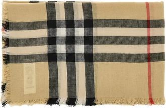 Burberry Geruite sjaal - Beige