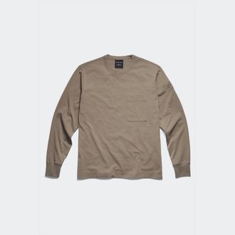 Canada Goose Gladstone Long Sleeve T-Shirt (Men, Taupe Grey, XXL)
