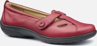 Hotter Womens Nirvana Womens T-Bar Casual Shoes - Red - Size: 5.5