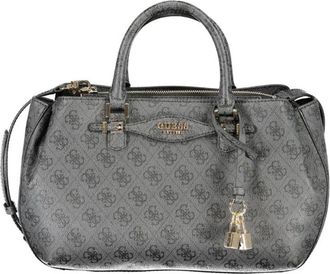 Guess Zwarte Polyethyleen Dames Handtas Katya Tas - Dames - Handtassen - Grijs - ONE Size - Tassen