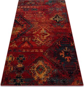 RugsX Alfombra De Lana Polonia Bali Oriental, &Eacute;tnico Rub&iacute; Red 200x300 Cm