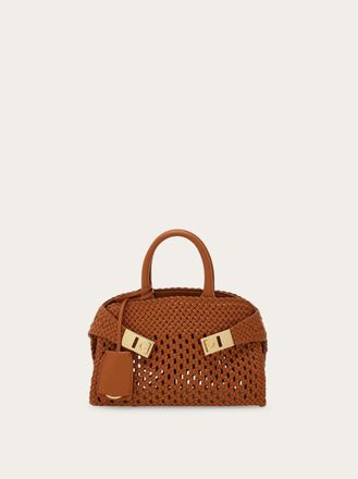 Ferragamo Women Hug handbag (XS) Beige