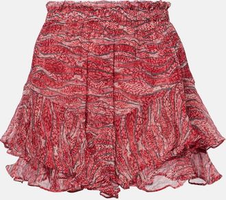 Isabel Marant Shorts Sornel con stampa
