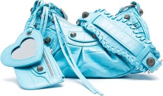 Balenciaga Le Cagole Xs Leather Shoulder Bag