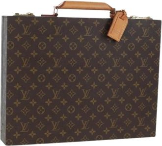 Louis Vuitton Pre-owned Business Bag - Dames - Vintage Handtas - Bruin - ONE Size - Vintage