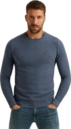 PME Legend Heren, Truien, Blauw, Maat: 2XL Katoen