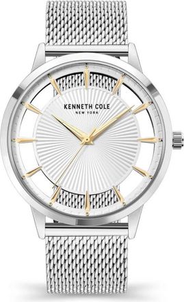 Kenneth Cole Transparency Quartz Silver Dial Mens Watch KCWGG2174702