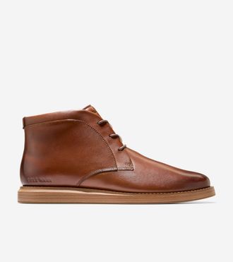 Cole Haan Mens Grand Neoclassic Flexcraft Chukka Boots - Brown Size 10.5