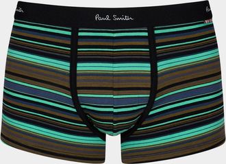Paul Smith Men & apos;s Trent Yarn-Dyed Stripe Boxer Briefs