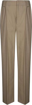 Dondup Broeken, Dames, Beige, S, Pantalone Cucitura