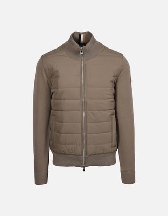 HUGO BOSS Mens Boss Black HERNESTO JACKET OPEN BROWN - Tan - Size: 38